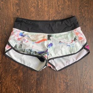 Lululemon speed shorts